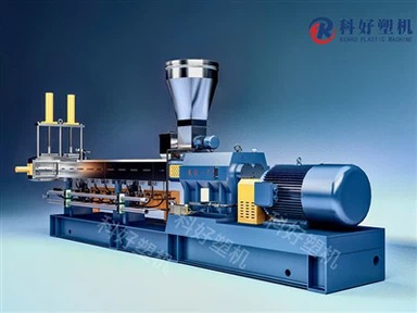 Σύνθετη μηχάνημα κοκκώδους δίδυμου βιδωτή